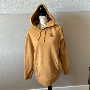 EUC Carhartt women’s size XL mustard, gold, tan